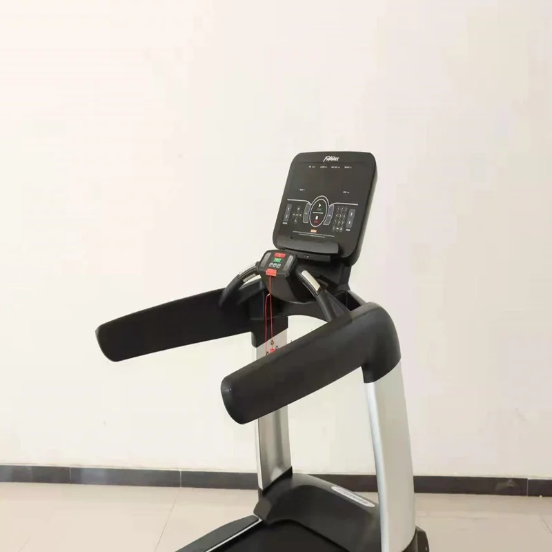 جهاز سير ذكي صامت تجاري عالي الجودة من STLF، متعدد الوظائف، منصة جري واسعة للصالة الرياضية، معدات لياقة بدنية للصدمات الكهربائية #3