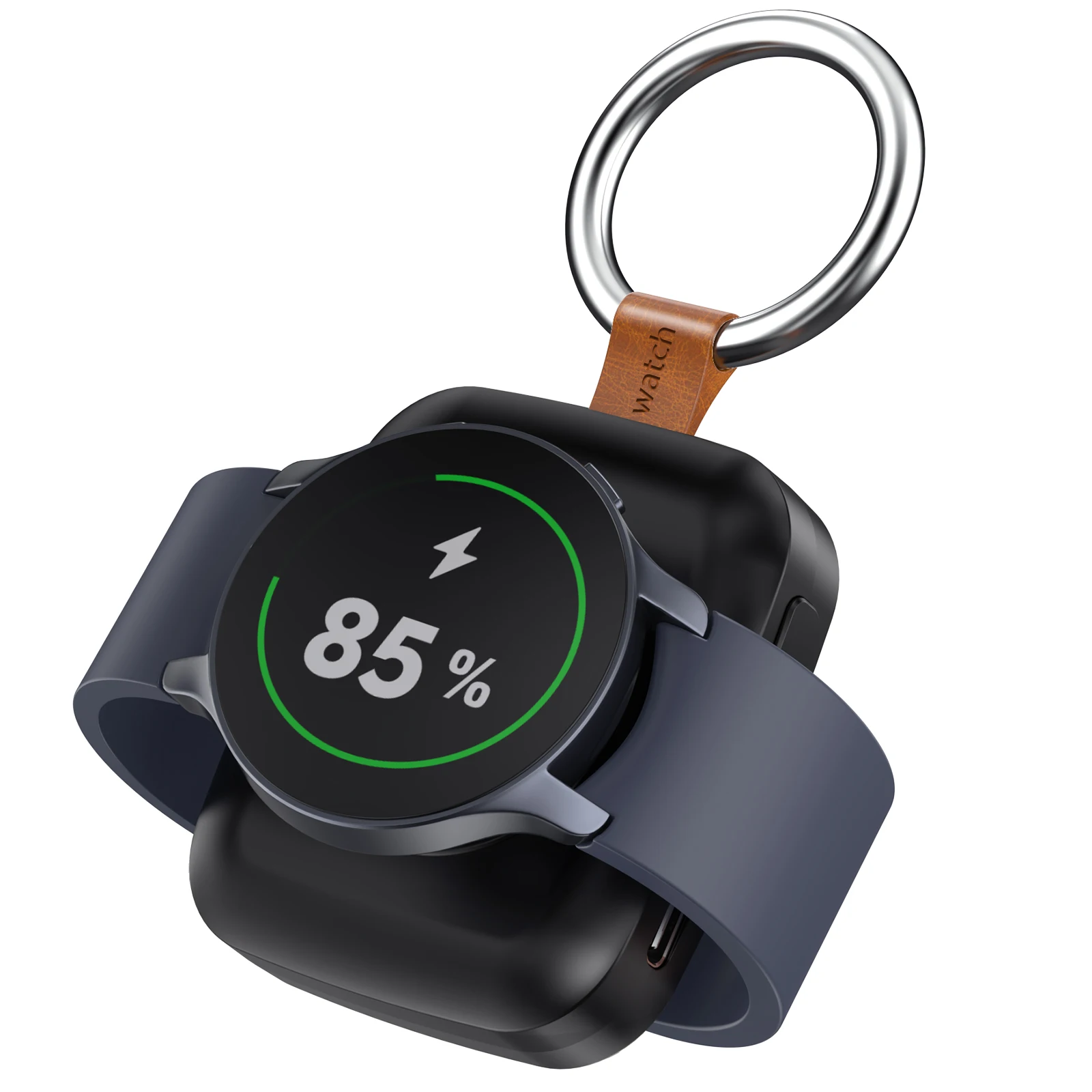 

Портативное беспроводное зарядное устройство Power Bank для Samsung Galaxy Watch 6 7 8 5 4 3 pro Classic - подставка для быстрой зарядки умных часов