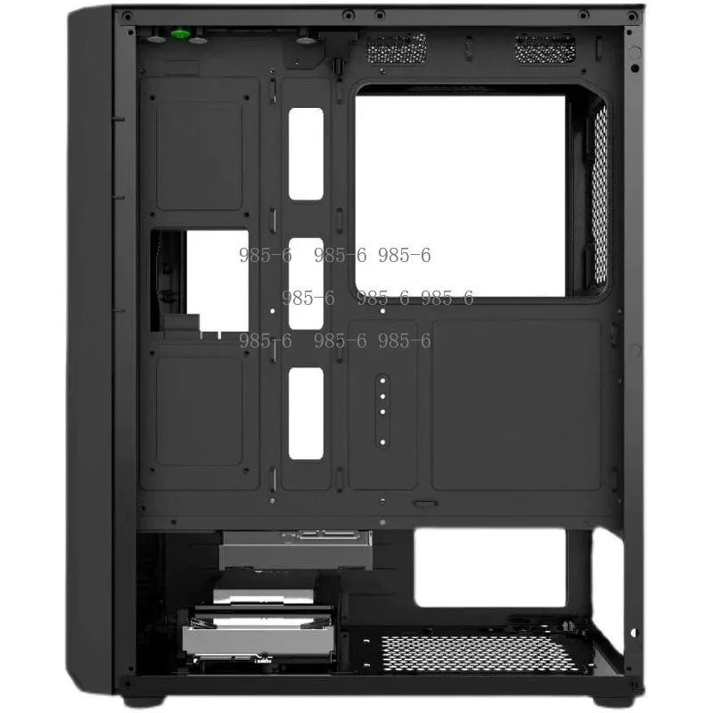 E-ATX Computer Chassis with RGB Reverse Cable, Compatible with X58 X79 X99 Dual Server Motherboards