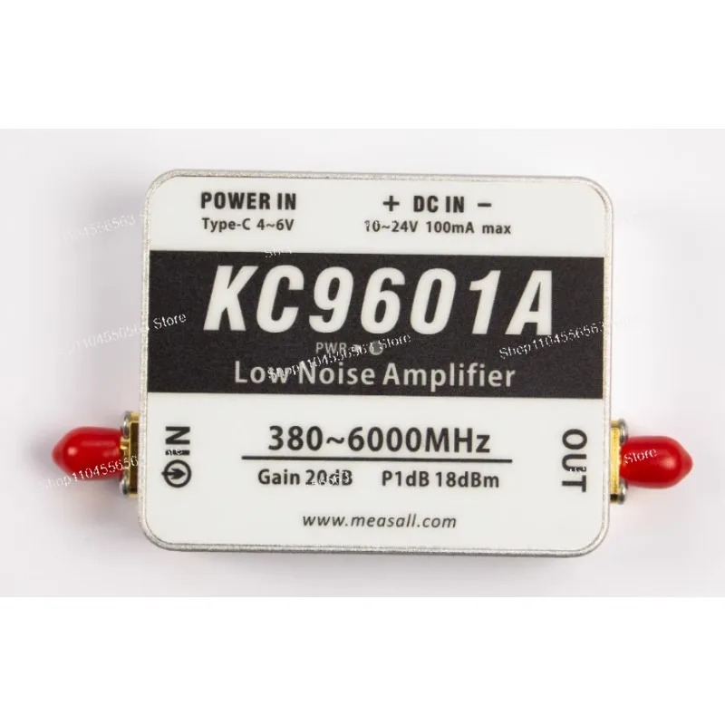 

Модуль малошумящего усилителя 6 ГГц 20 дБ 2.4 KC9601A