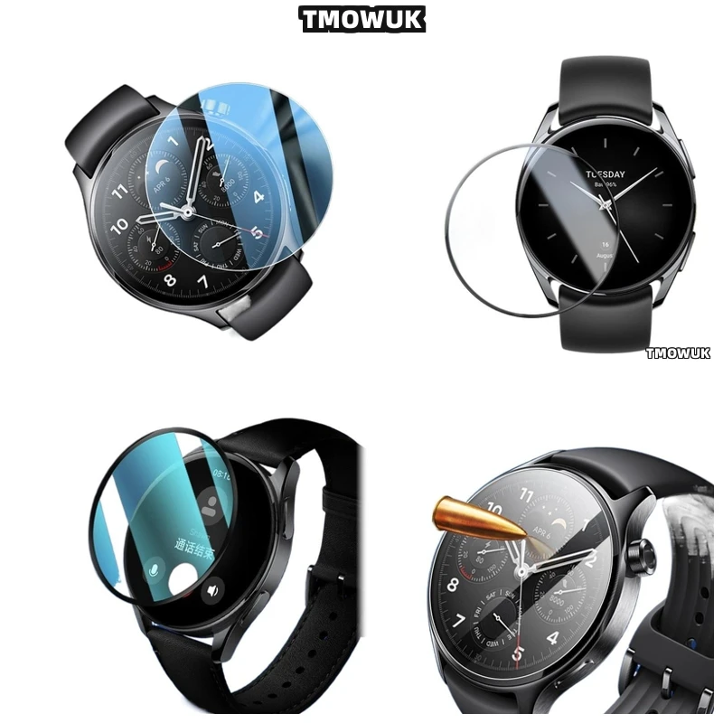 

For Xiaomi Watch S1 S3 Pro S4 Sport Scratch - Proof Tempered Glass Screen Protector: HD Anti - Scratch 9H Hardness Ultra - Th