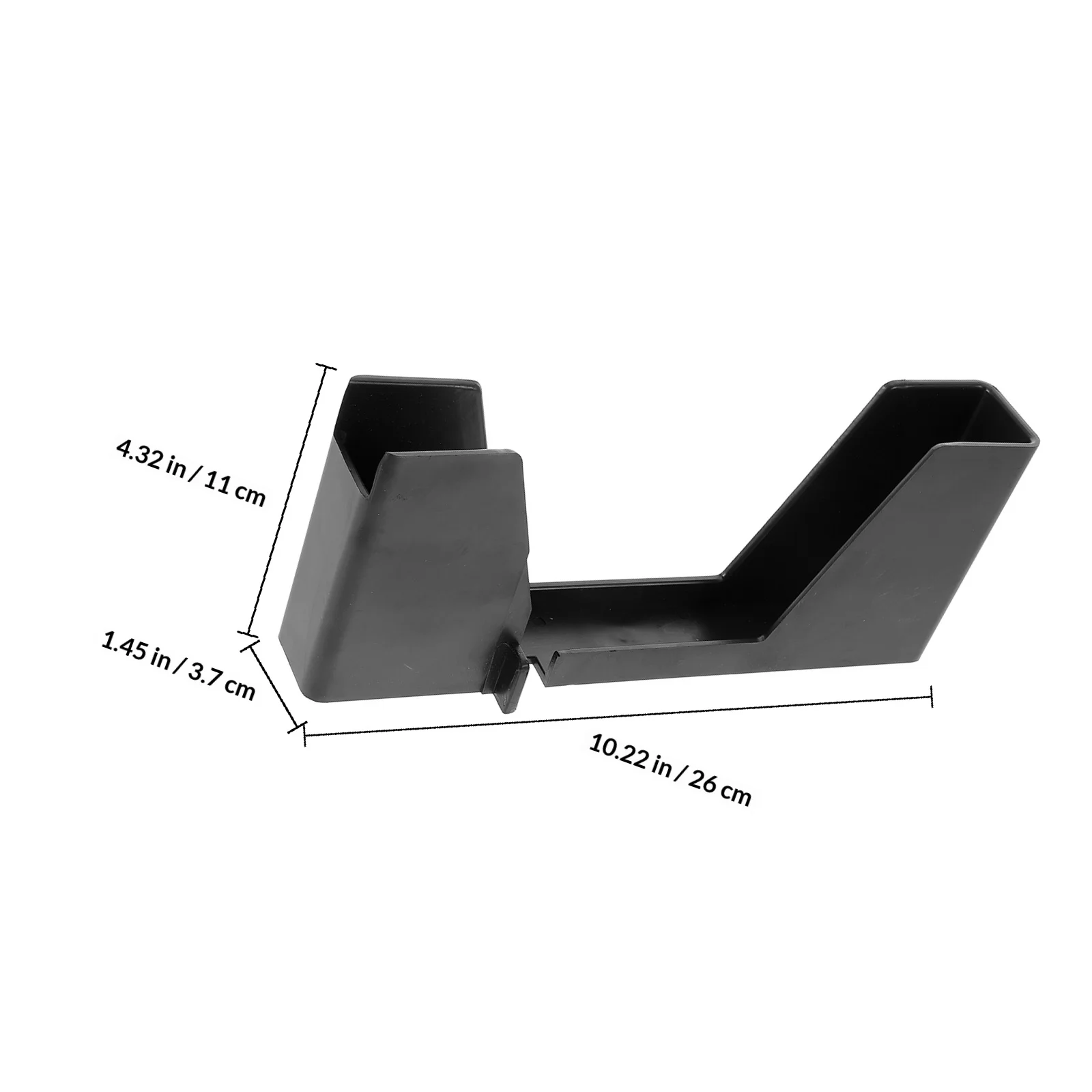 Efficient Ticket Storage Box Black for Gaming Machines Raffle Ticket Roll Holder Dispenser for Prizes Fast Access