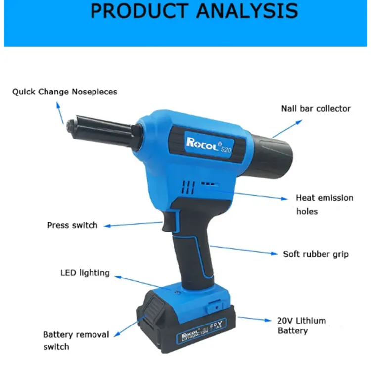 Rivet  Cordless Rivet  RL860
