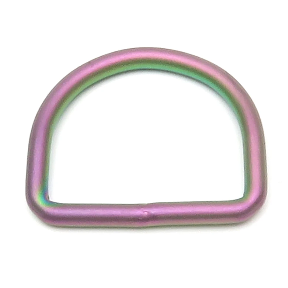 A18E-Scuba Tech Diving Sidemount Backmount BCD Titan 2 Zoll D-Ring mit PVD-Oberflächenbehandlung für BCD-Rückplattenhalter