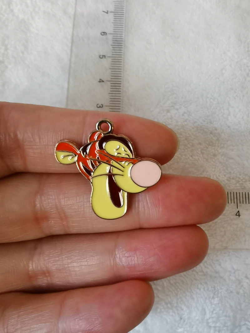 

10 Pcs Disney tiger Pendants Charms Jewelry Making Earrings Pendants Necklaces Bracelets DIY Accessories