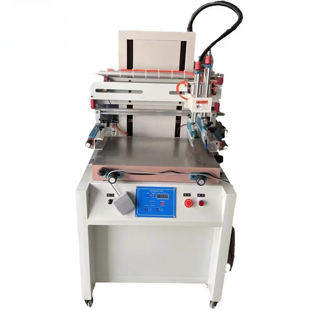 Automatic flat screen printing machine 40x60cm