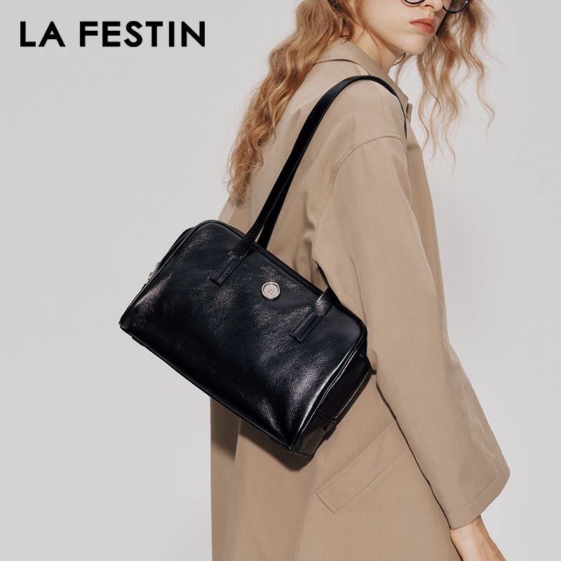 

LA FESTIN оригинальные новые сумки-тоут, большая вместительная сумка на плечо, роскошная дизайнерская сумка, офисная посылка, женская сумка