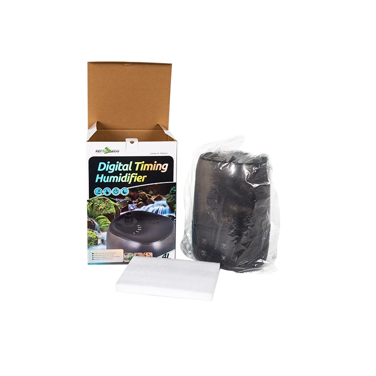 4L Reptile Fogger Mister Tank Reptile Terrariums Humidifier Smart Touch Screen Adjustable Fogger Other Pet Products 4