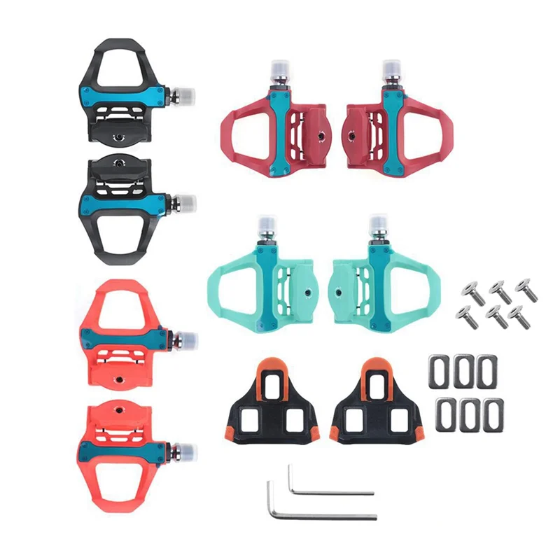 

J1UL1N педаль для шоссейного велосипеда, велосипедные педали, велосипедные подшипники, педаль без зажимов для системы Shimano SPD с фиксирующей пластиной