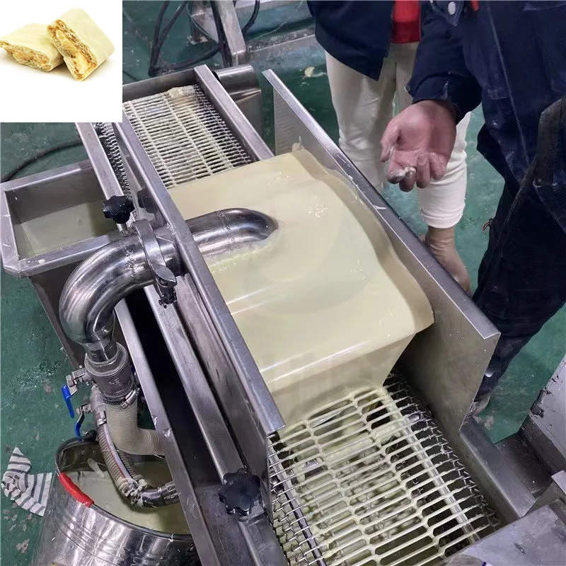 Chocolate Melting Tempering Moulding Filling Enrobing Coating Cooling Machine