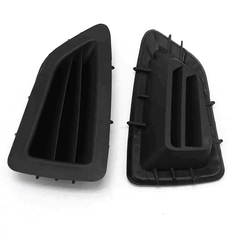 دقيق 2 قطعة لوحة سيارة مكيف الهواء تنفيس المخرج مصبغة لفورد فييستا MK7 MK7.5 A/C تنفيس اكسسوارات السيارات #5