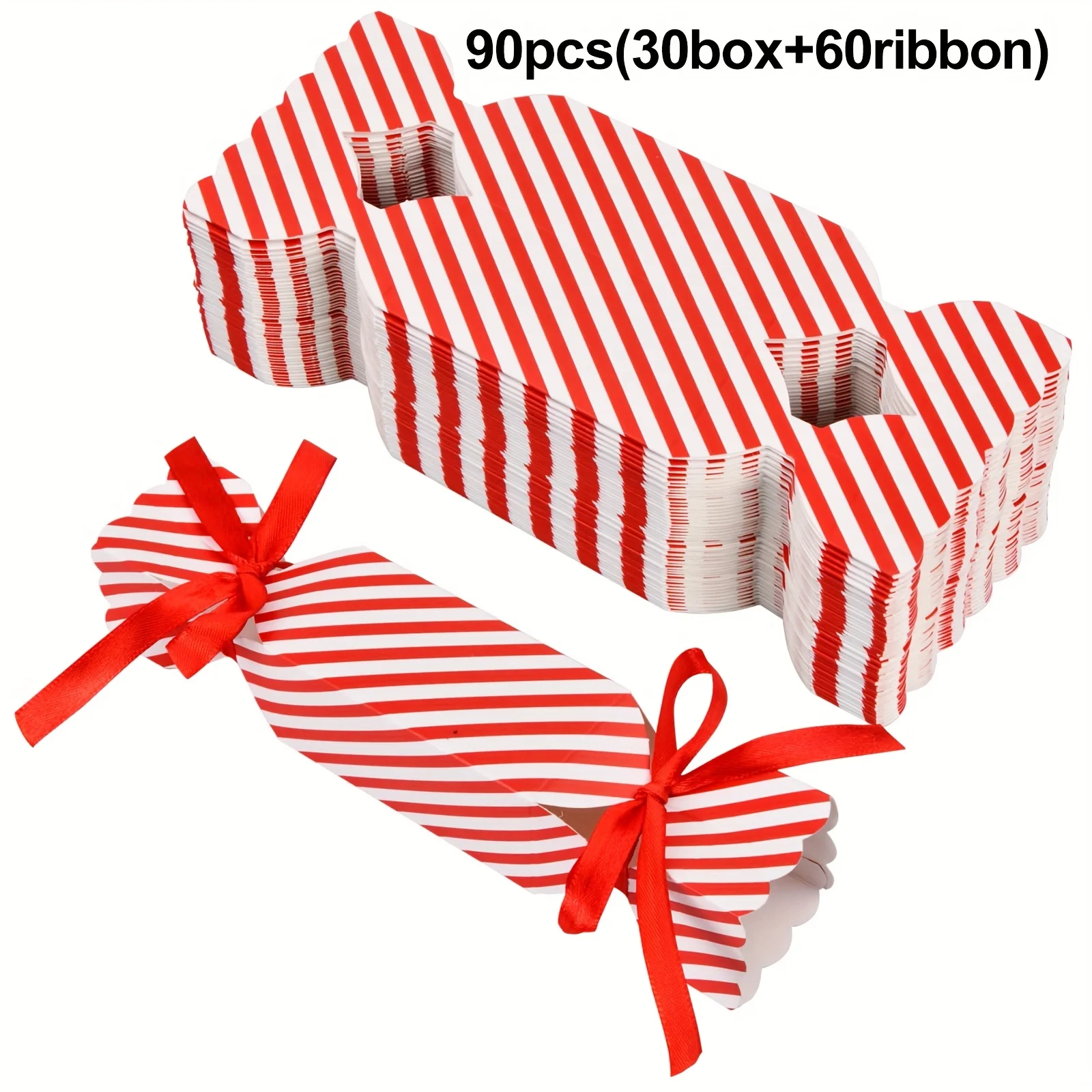 Gift For Her/Him 30/90/150pcs Striped Packaging Gift Box Wedding Party Supplies Valentine'S Day Gift Box Packaging Supplies
