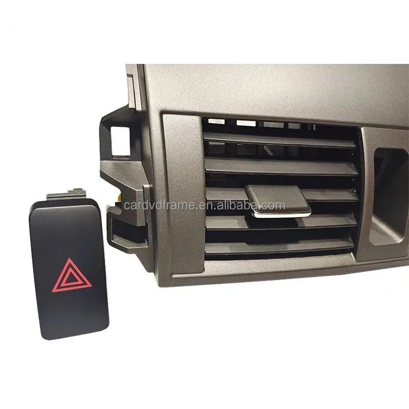 Nuovo Cruscotto Auto Aria Condizionata di Sfiato per Toyota Corolla AC Vent 2007-2013 Auto Interni Griglia di Uscita Telaio