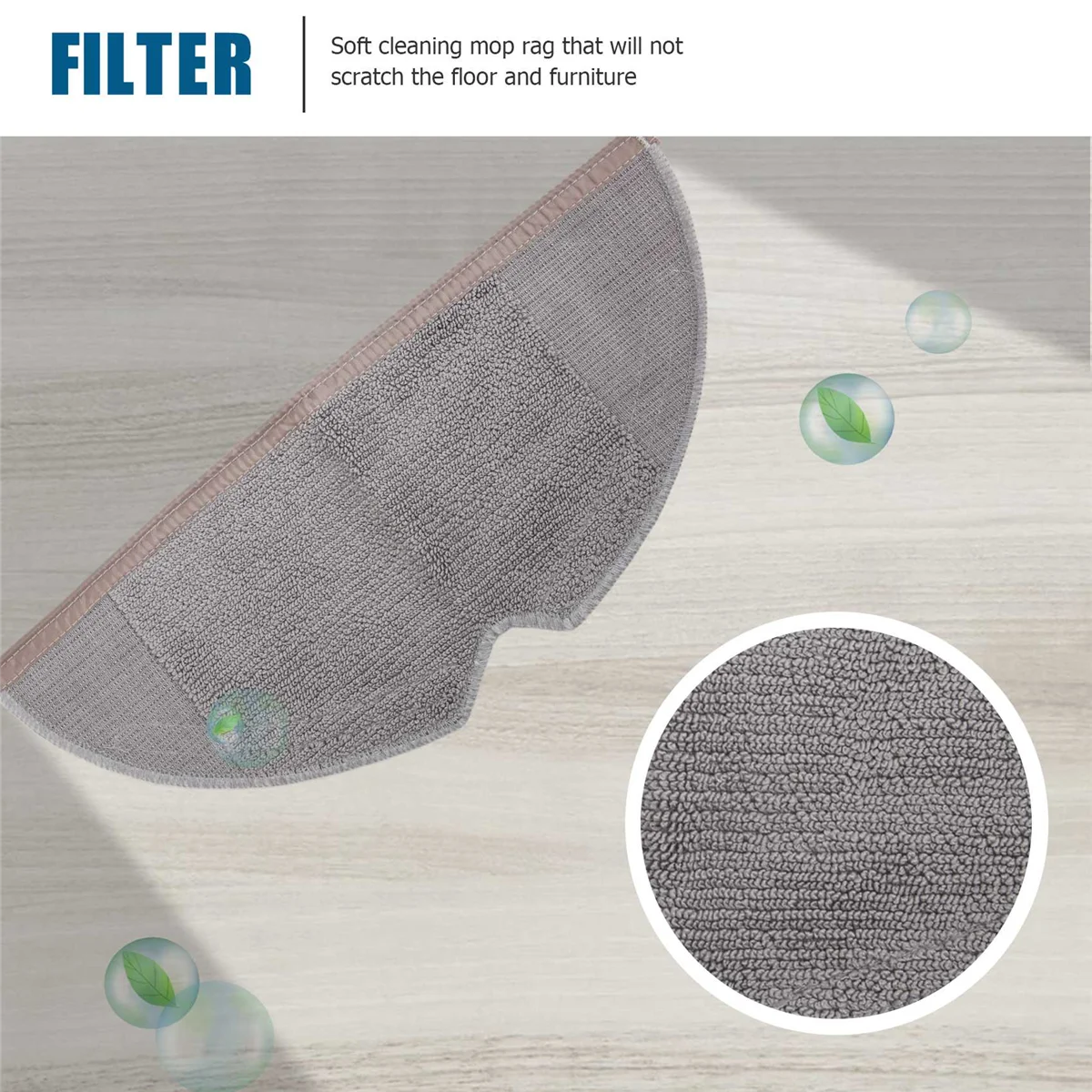 M17K основная щетка, боковая щетка, HEPA-фильтр, швабра, тканевый инструмент для чистки для Xiaomi Mijia 1C, запчасти для робота-пылесоса, аксессуары