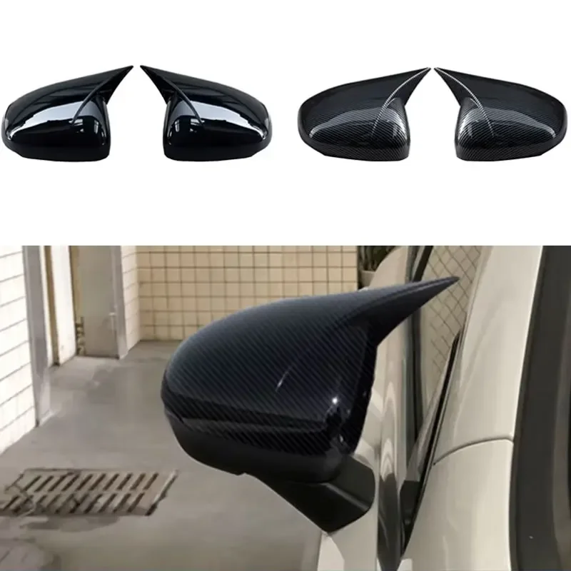 Cubiertas de tapa de espejo lateral para Mercedes Benz Clase A W177 A180 A200 A220 A250 2019+ reemplazo negro