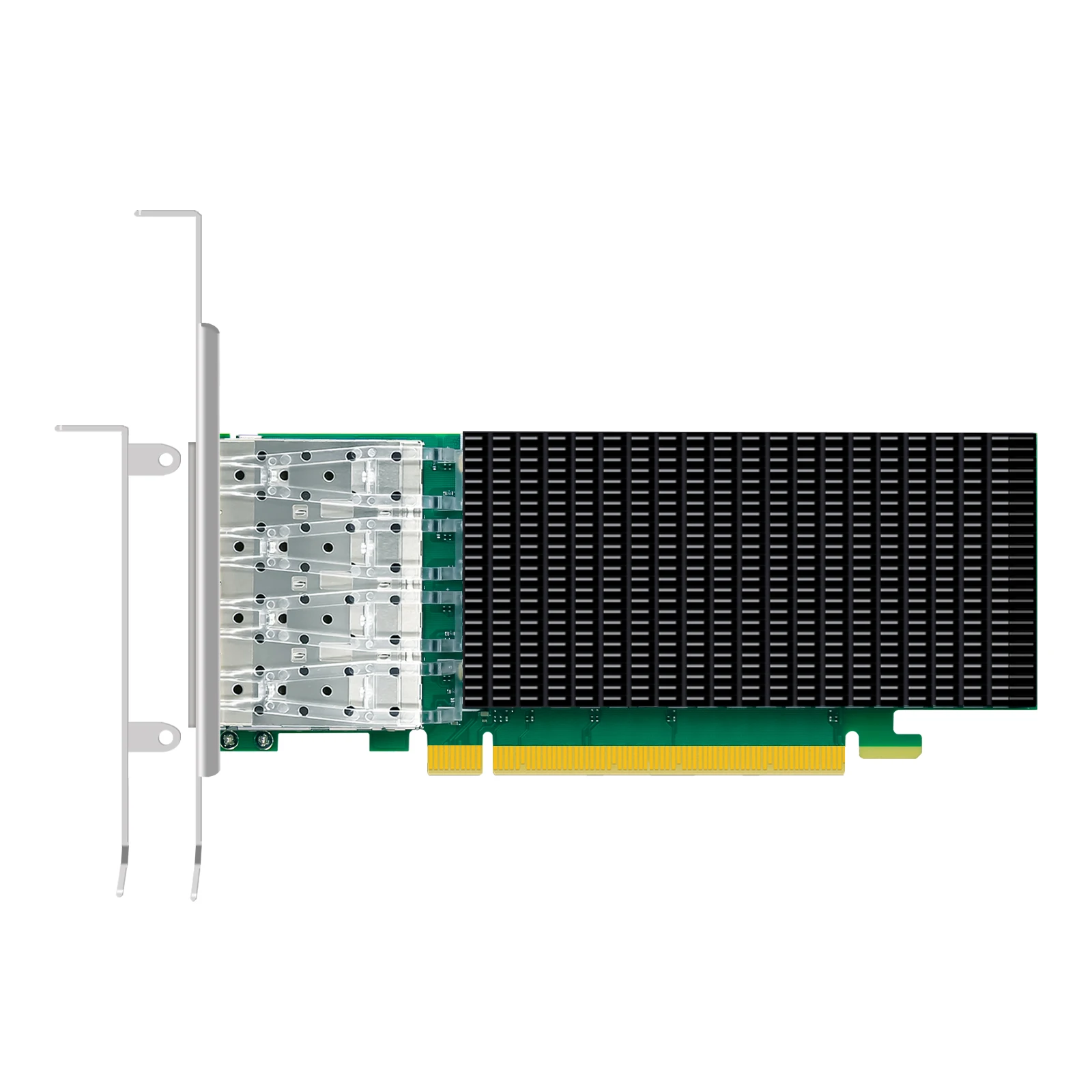 4-Port 25G SFP28 Ethernet Network Card with Intel E810-CAM1 Controller, PCIE 4.0 X16 Interface