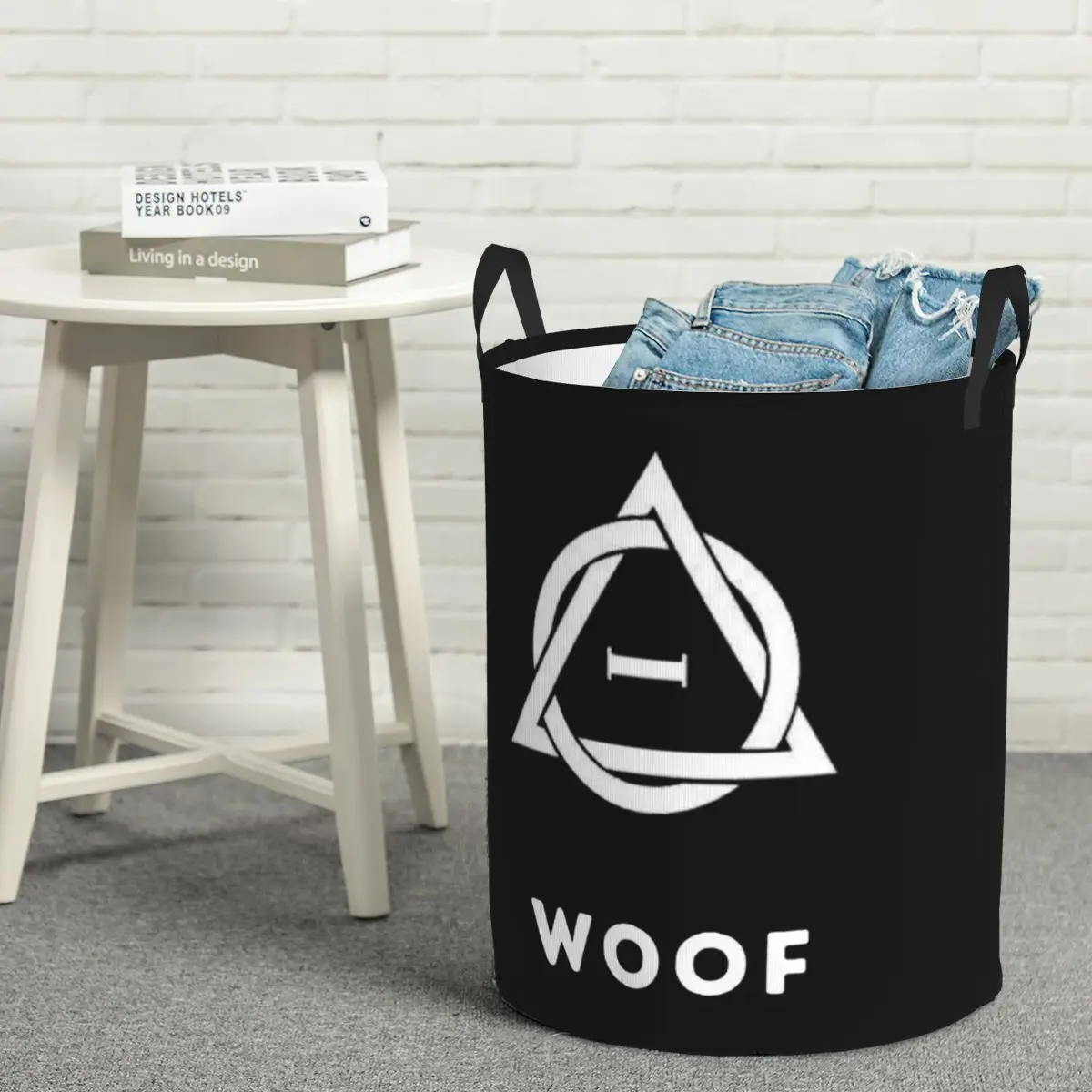 

Коллектор для белья Woof! Складная корзина для белья с символом териантирофии, органайзер для дома, корзина для стирки детского белья