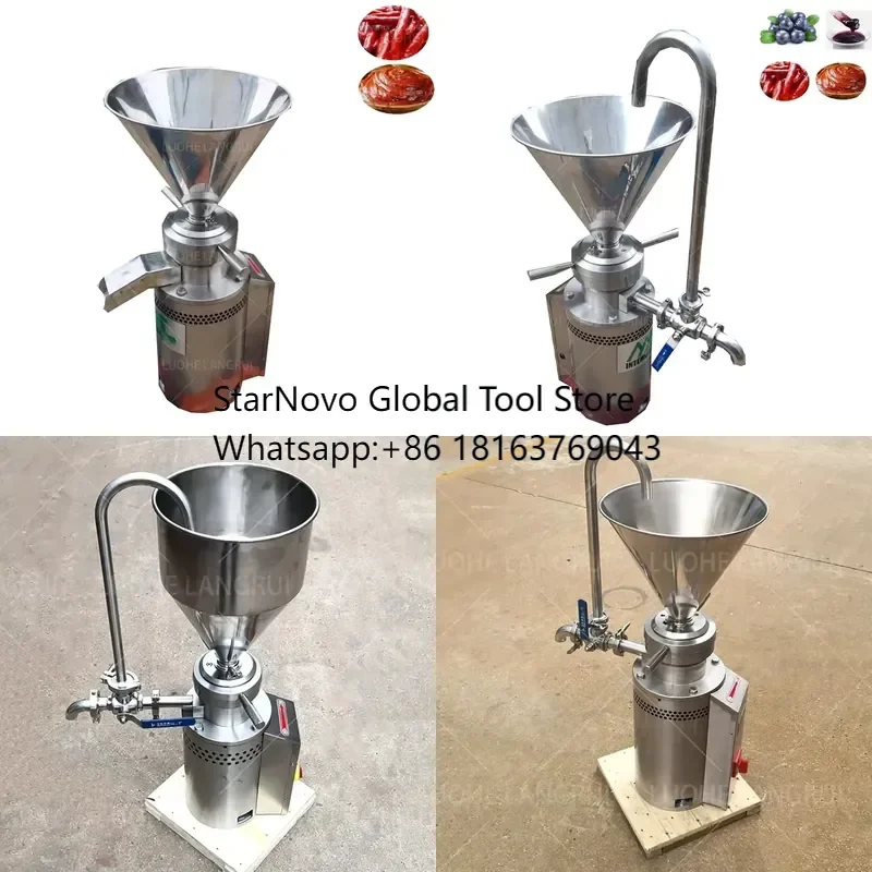 Hot! Grinding Bean Jam Colloid Mill Bean Butter Making Machine Colloid Mill for Sale Food Tahini