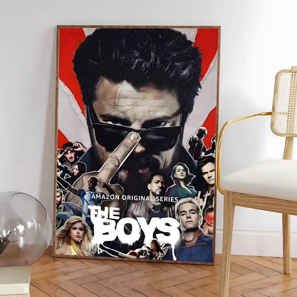 المسلسل التلفزيوني T-The Boys ملصق HD ديكور المنزل لزجة جدار مقاوم للماء غرفة المعيشة المنزلي بار ديكور جمالي
