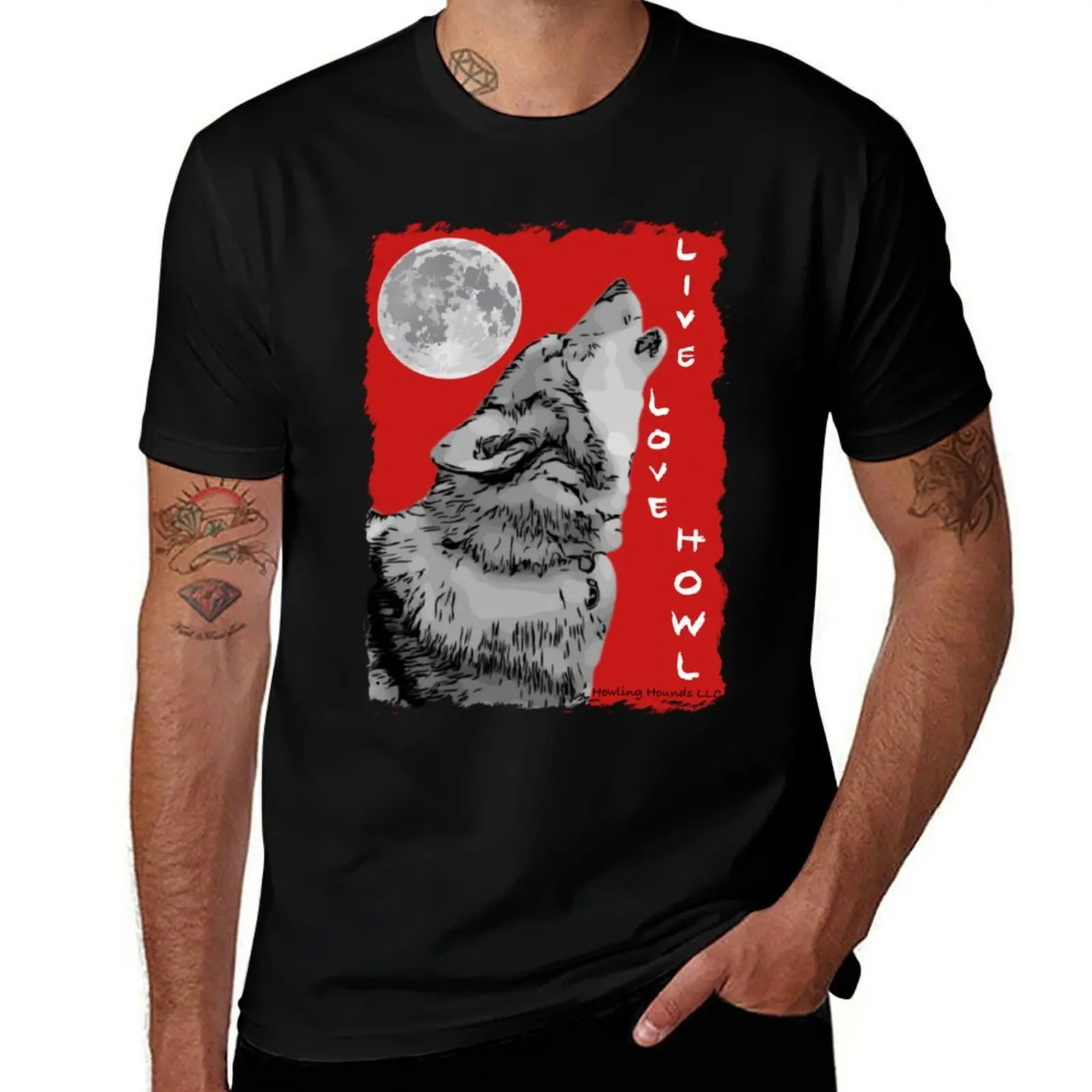 

Live love howl Frazier T-Shirt Outdoor Working T-Shirt