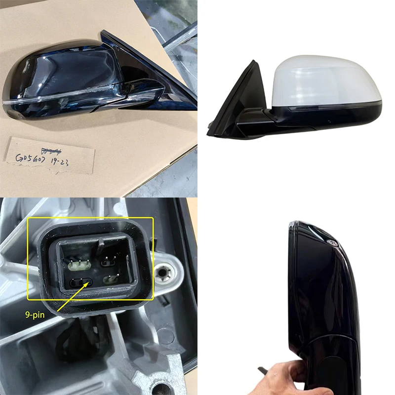 For BMW X5 G05  2019-2023  Pre-LCI 9-PIN Rearview Mirror With Camera Assembly 51168738349 51168738350