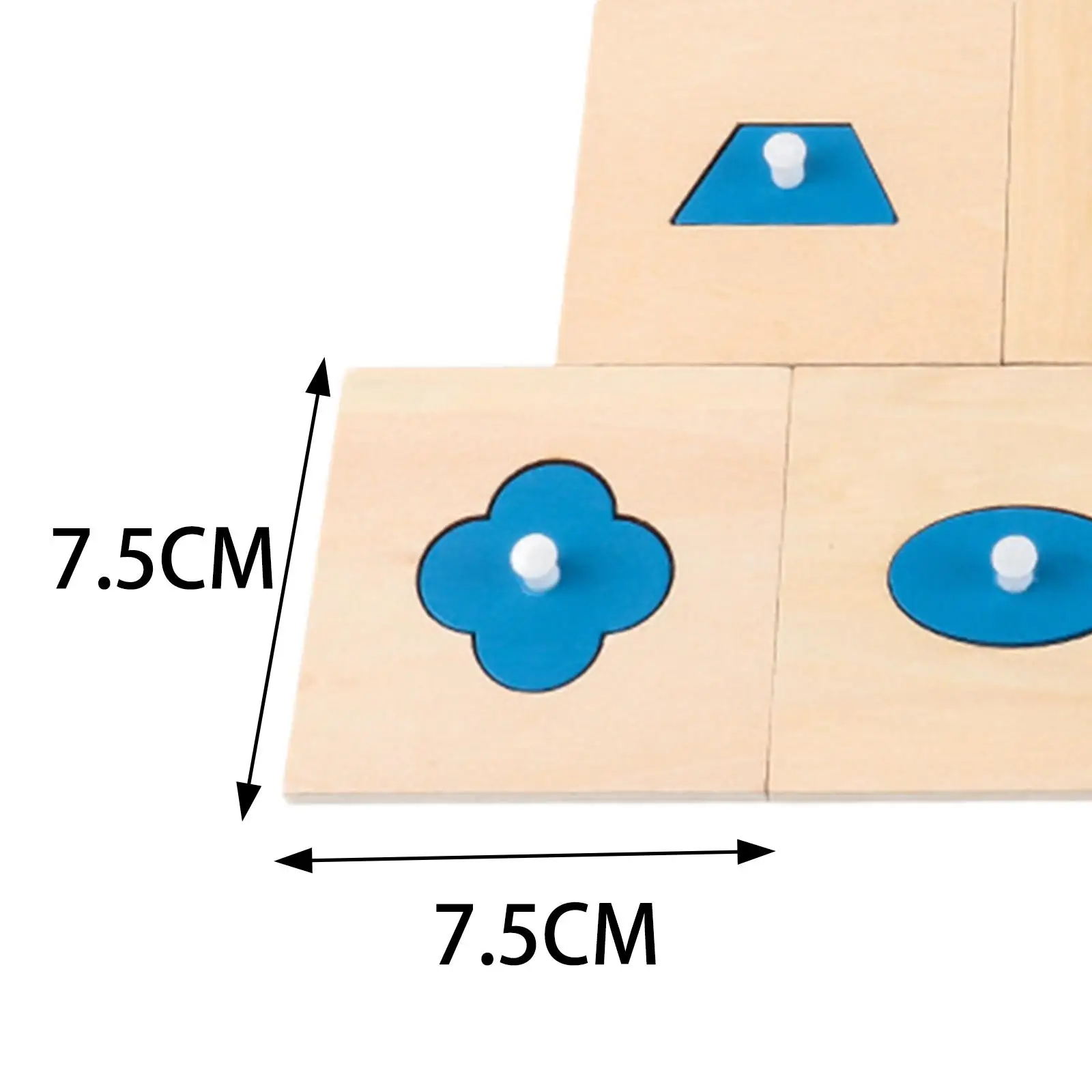 Montessori Speelgoed Houten Geometrie Puzzel Leermiddelen Educatief Speelgoed Bordspel