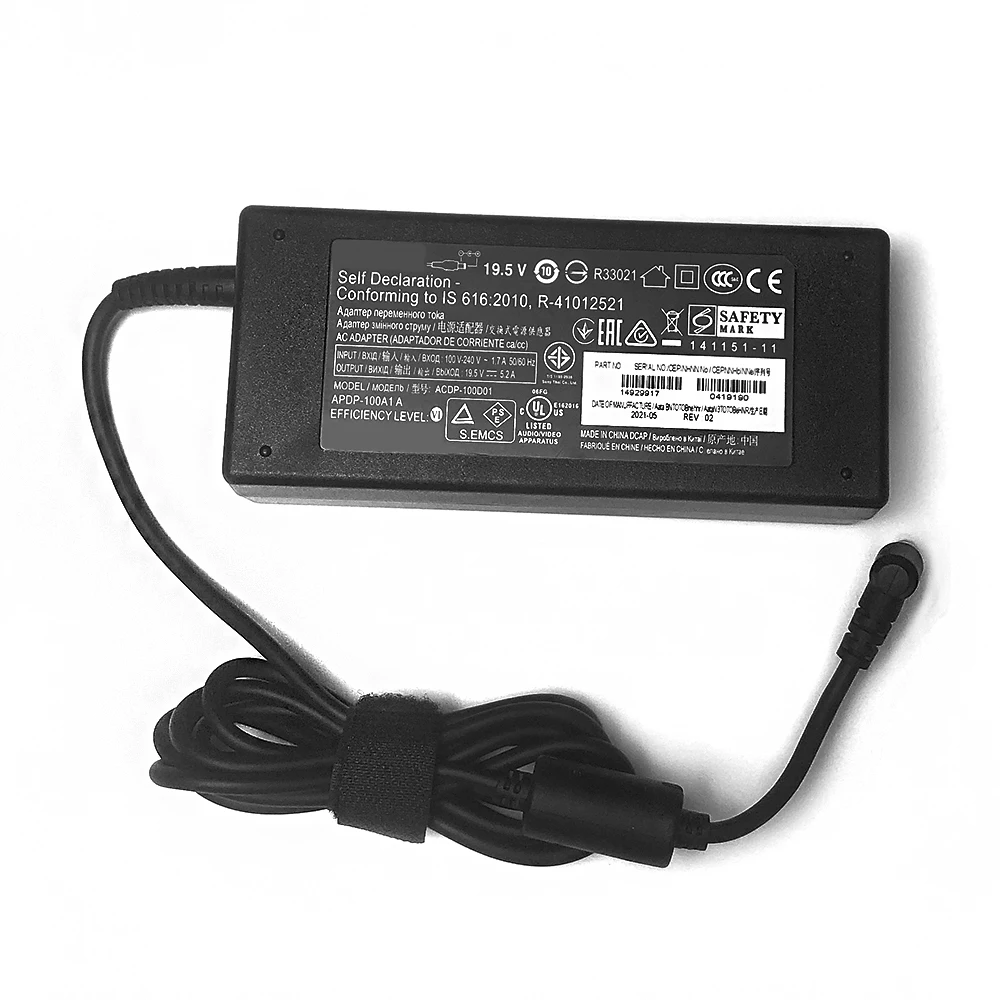 

19.5V 5.2A ACDP-100D01 100W TV AC Adapter For Sony KDL-43W800C KDL-42W706B KDL-43W809C KDL-43W755C KDL42W706B KDL43W829B