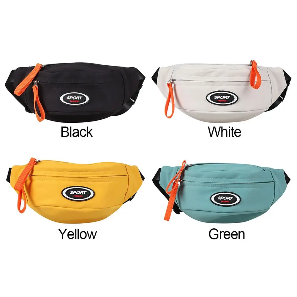 حقيبة كتف واحدة كروس بودي فاني ، حقيبة صدر للأطفال ، حقيبة قماشية قطرية ، محفظة عملات معدنية ، موضة فتاة وفتى ، لطيف ، جديد