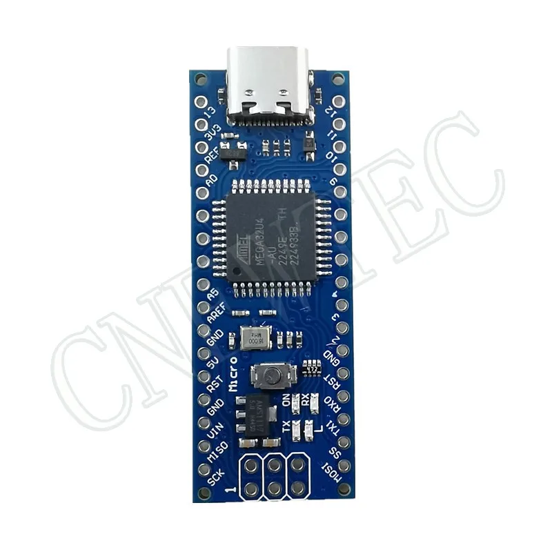 Micro ATmega32U4 5V/16MHz Module Version Replace Pro Mini ATmega168 ATmega328  Type-C USB Interface