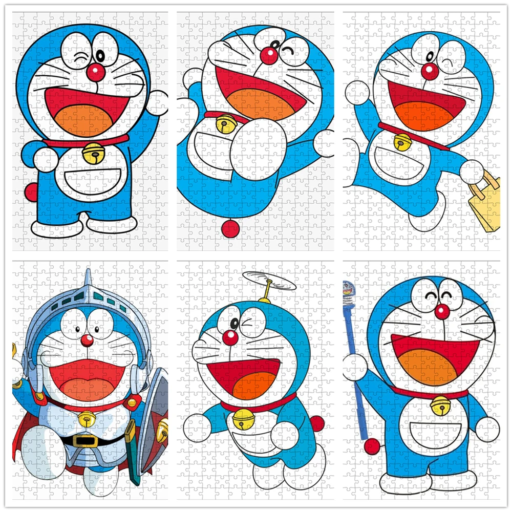 

Пазл-головоломка Doraemon, 1000 шт., обучающая игра для снятия стресса, игрушка для детей и взрослых, рождественский подарок