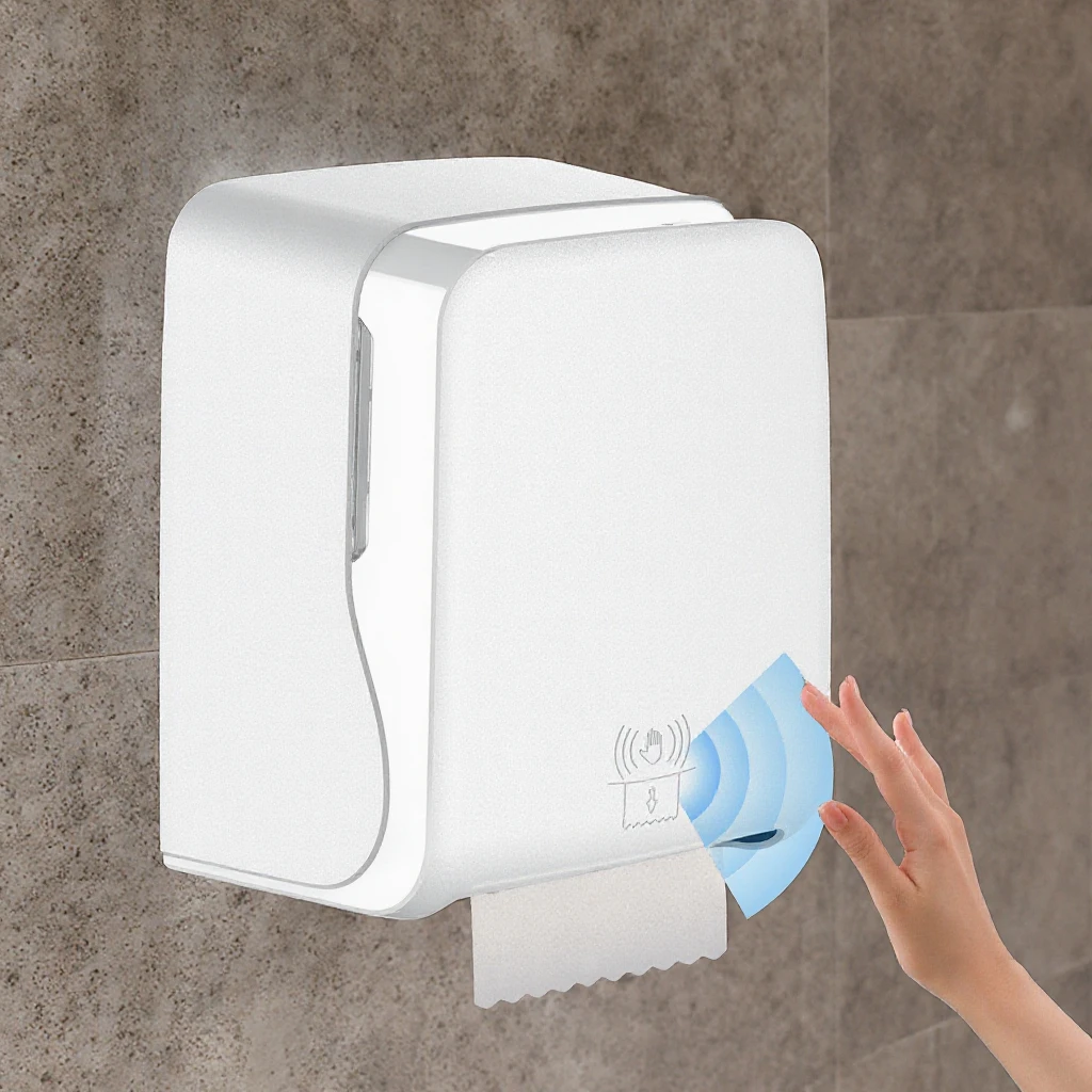 Contactless Tissue Dispenser Sensor Kitchen Sensor Automatic Smart Paper Dispenser