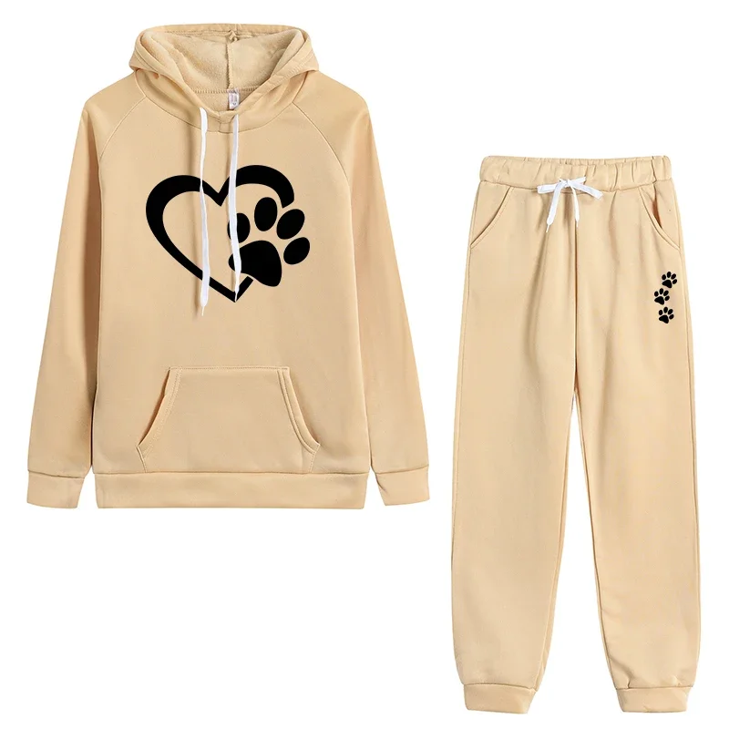 Women's Tracksuit New in Matching Sets Hoodies and Sweatpants 2025 Four Seasons 2 Piece Sets Ladies Casual Fashion Outfit hoodie