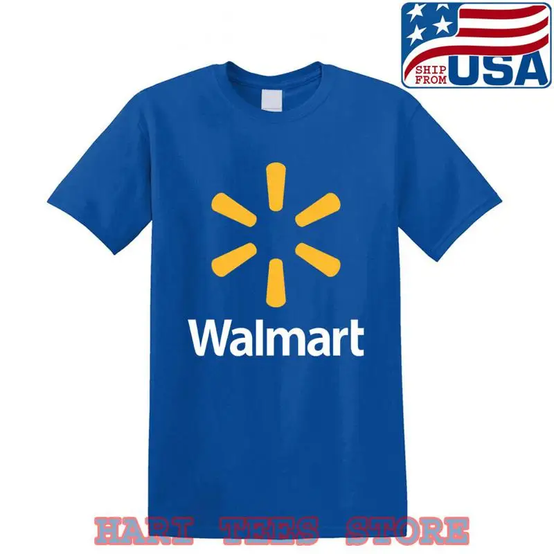 

Walmart Store Men's Royal Blue Size S to 5XL T shirt