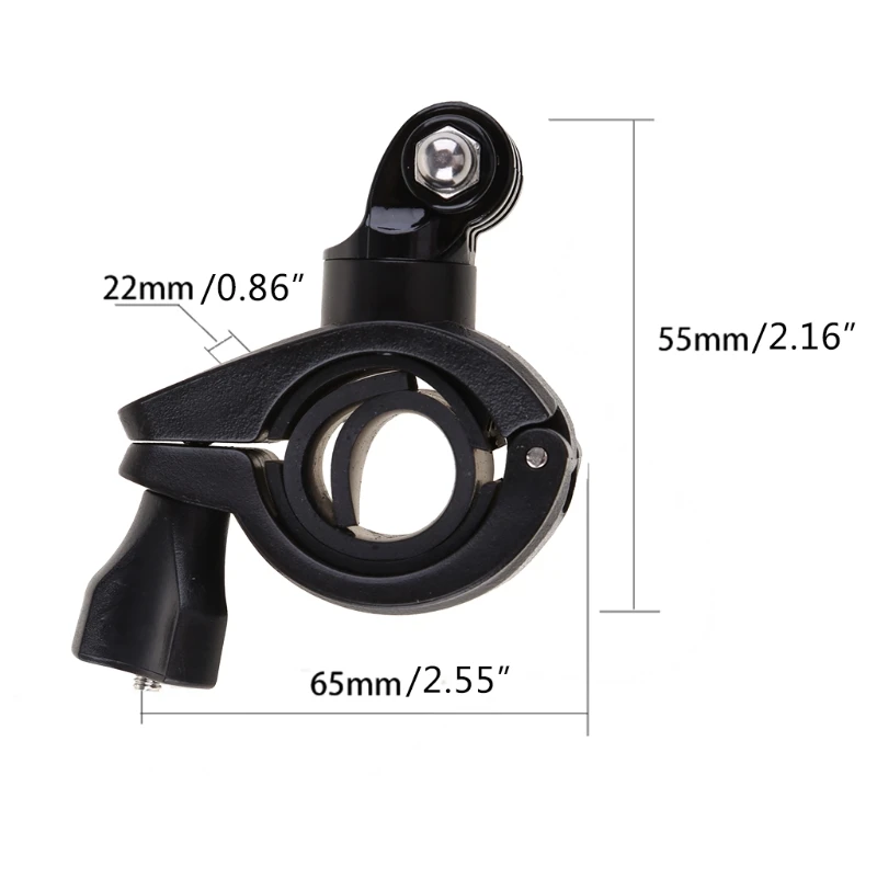 Hero Camera supporto per bicicletta supporto per staffa per moto per bici supporto per supporto per telaio scheletro forHero 3 + 6/5/4/3/2