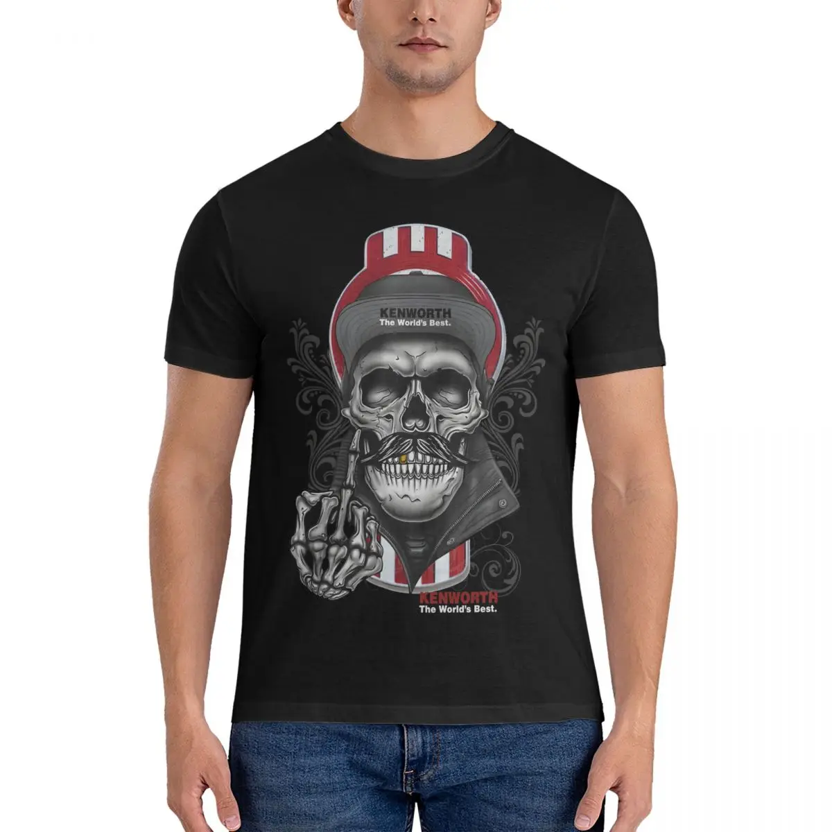 

Men T-Shirts KENWORTH Funny 100% Cotton Tee Shirt Short Sleeve Kenworth T Shirts O Neck Clothes Gift Idea