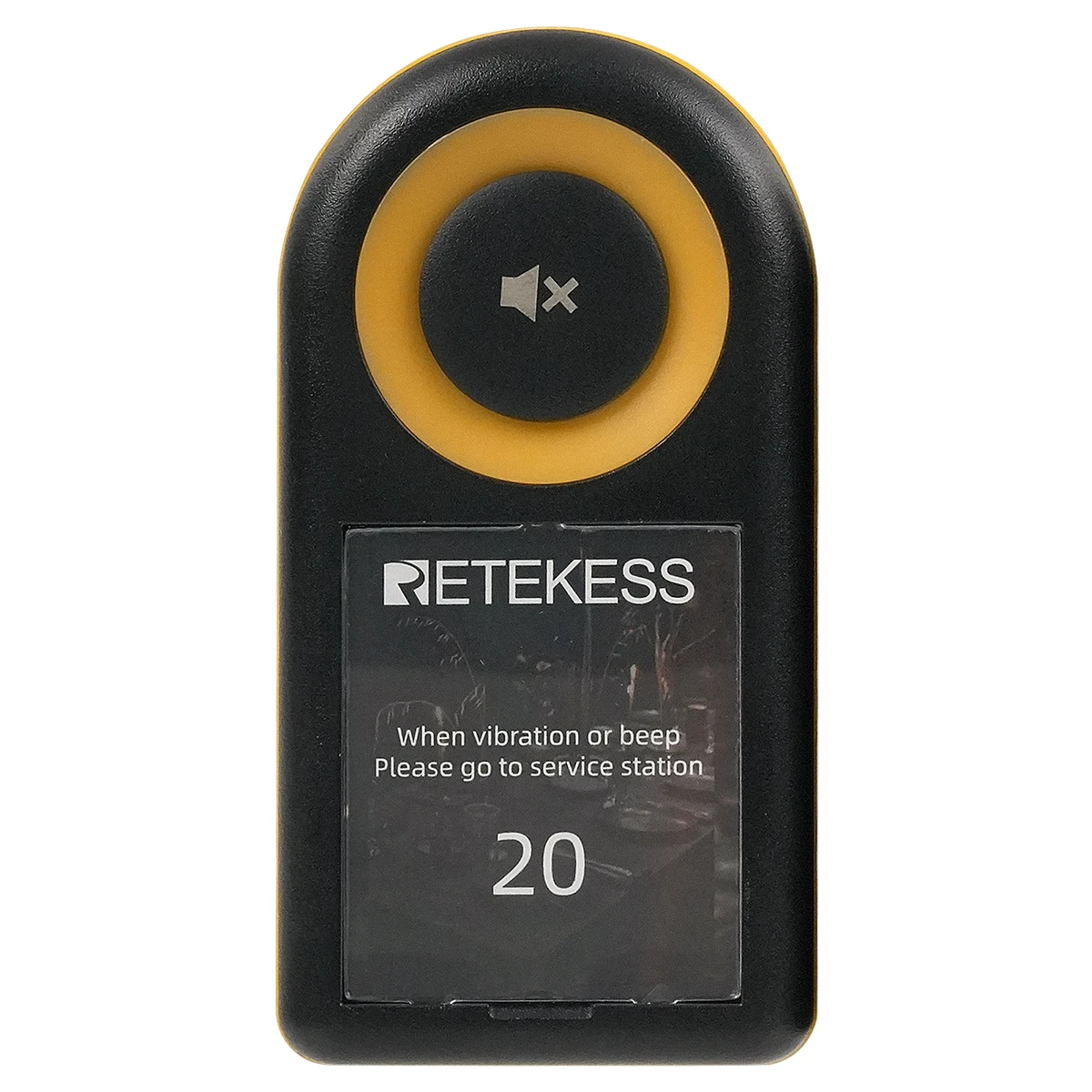 RETEKESS TD169 Drahtloses Restaurant-Pager-System, Vibrationsglocke, wasserdichter Vibrator, Coaster-Buzzer mit großer Reichweite für Food Truck und Café – Detail 15