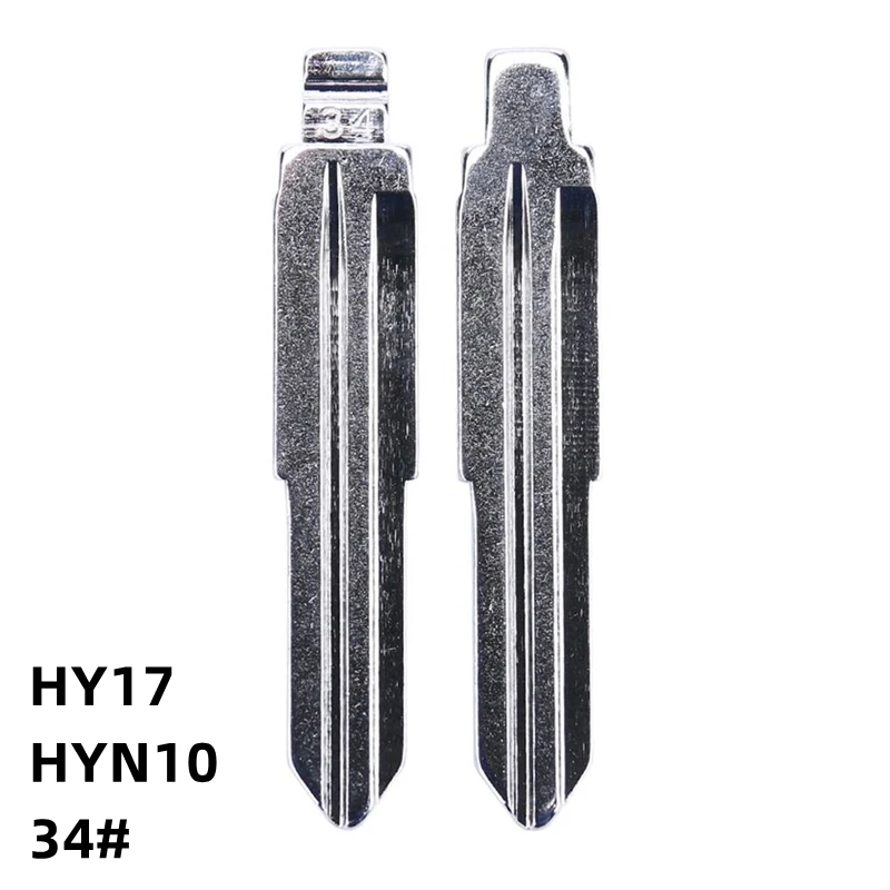 

OEM 5 шт. 34 # HY17 HYN10 металлическая заготовка для Hyundai Accent для Kia Rio для Keydiy KD Xhorse VVDI JMD