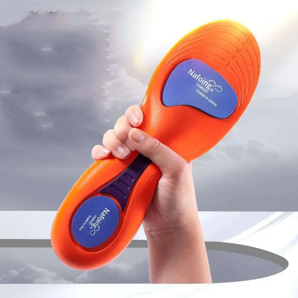 Running for Feet Man Women Shoes Shock Absorbing Arch Orthopedic Insole Anti-Slip Arch Support Insoles Massage Foot Pad