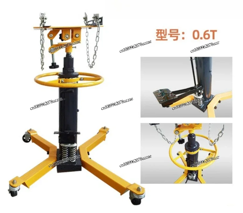 0.5T 1T 0.6T Telescopic Hydraulic Transmission Jack High Lift Gearbox Support Jack