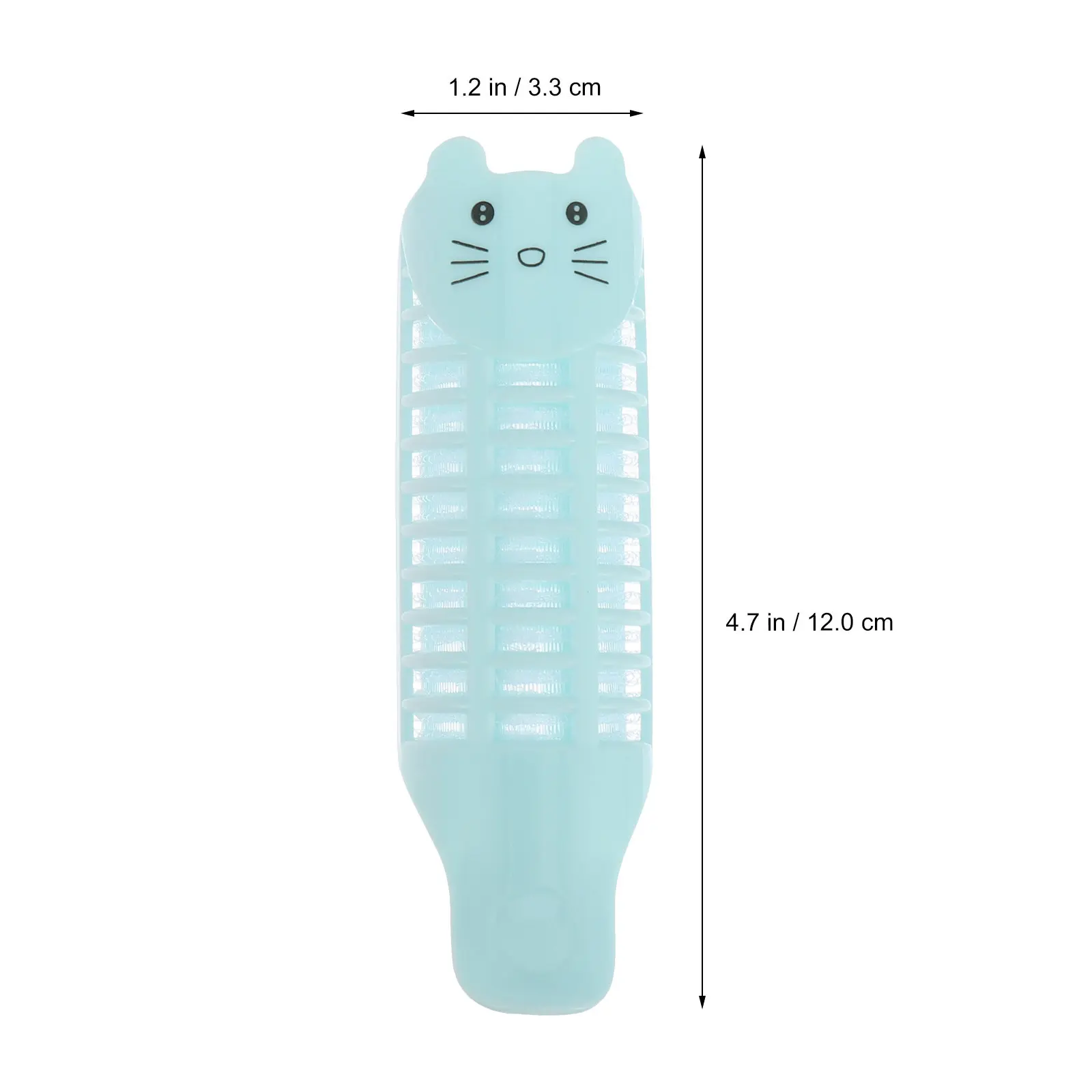 6Pcs Hair Rollers Wave Curling Tools DIY Self Grip Curlers Plastic Hair Styling Accessory for Home Travel Big Wave Clip view 4
