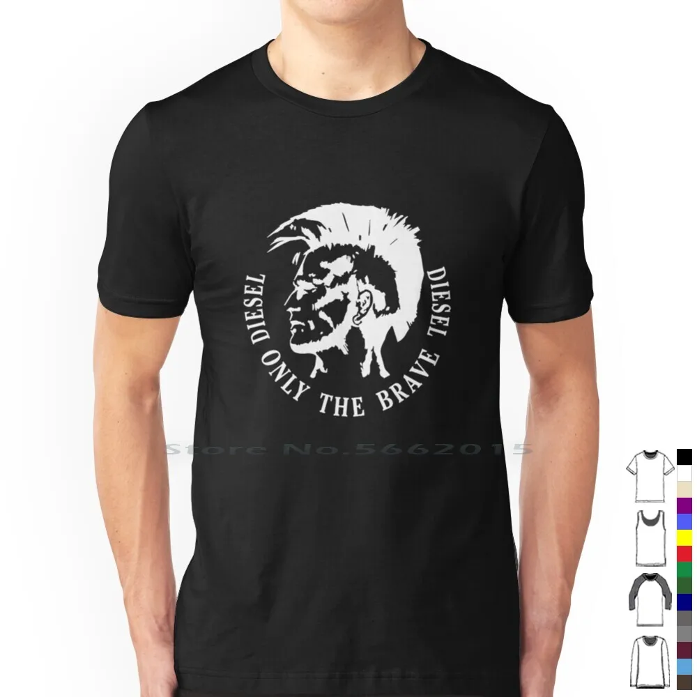 Only The Brave White T Shirt 100% Cotton Only The Brave White Short Long Sleeve Tee Top