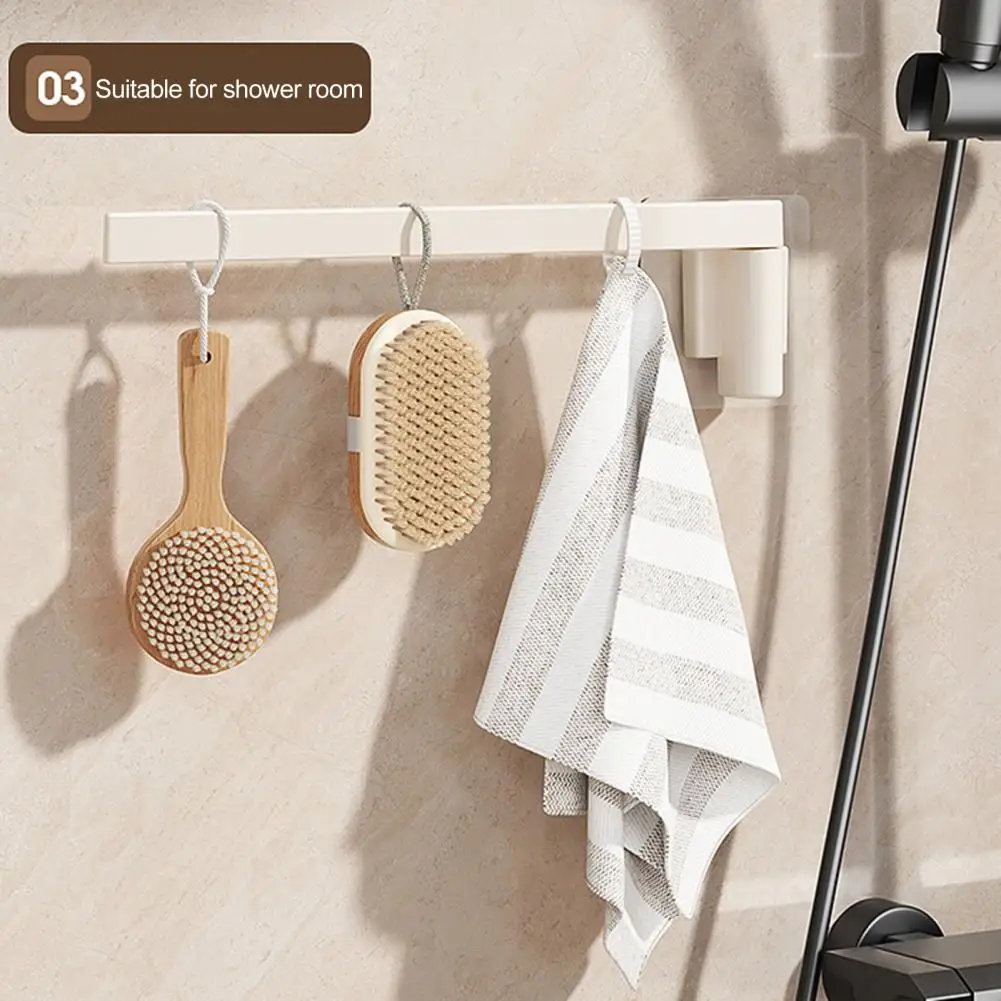 

Sink Area Space Saver 360-degree Rotating Kitchen Hanging Rack Wall-mounted Organizer for Vertical Storage of Rags for Small