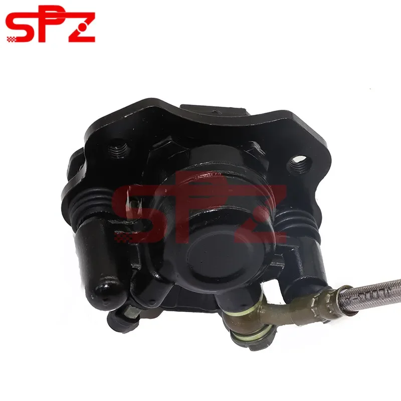 ATV Rear Brake Assembly With Two Disc Brake Calipers Suitable for 150cc Kart and Four-Wheel Off-Road Vehicle Modification Parts