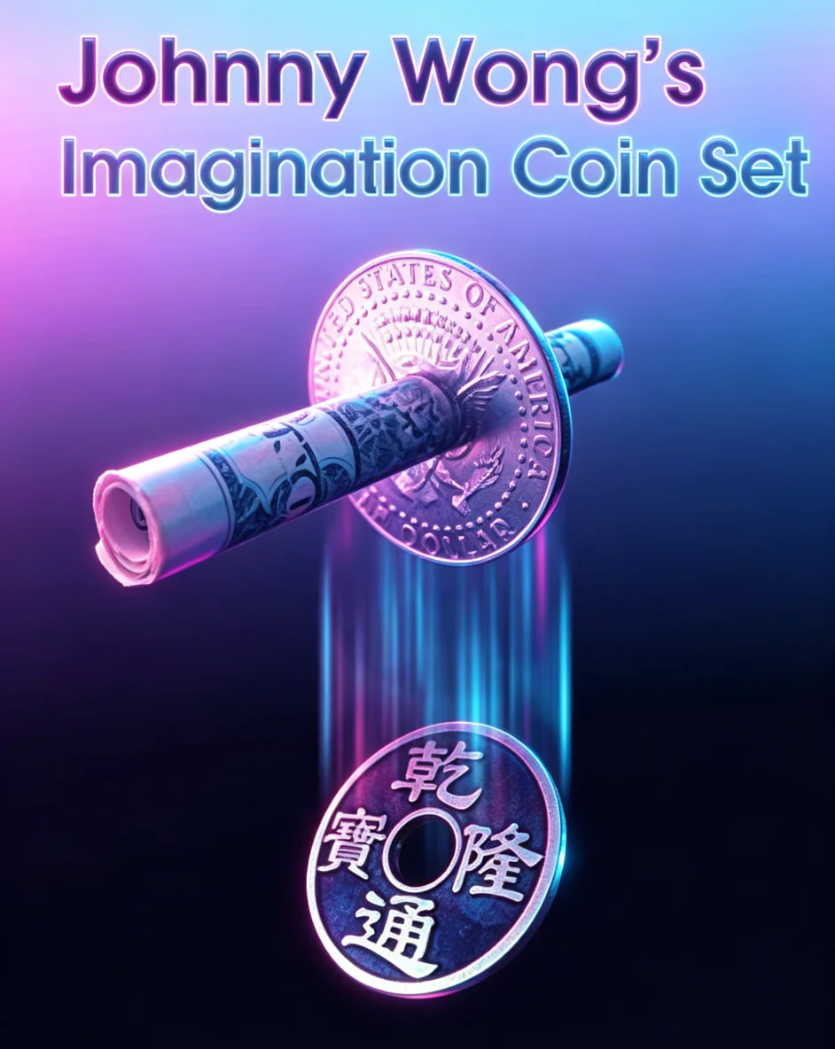 imagination-coin-set-by-johnny-wong-gimmick-magic-tricks-mentalism-close-up-magic-illusio-props-magician-coins-kit-classic