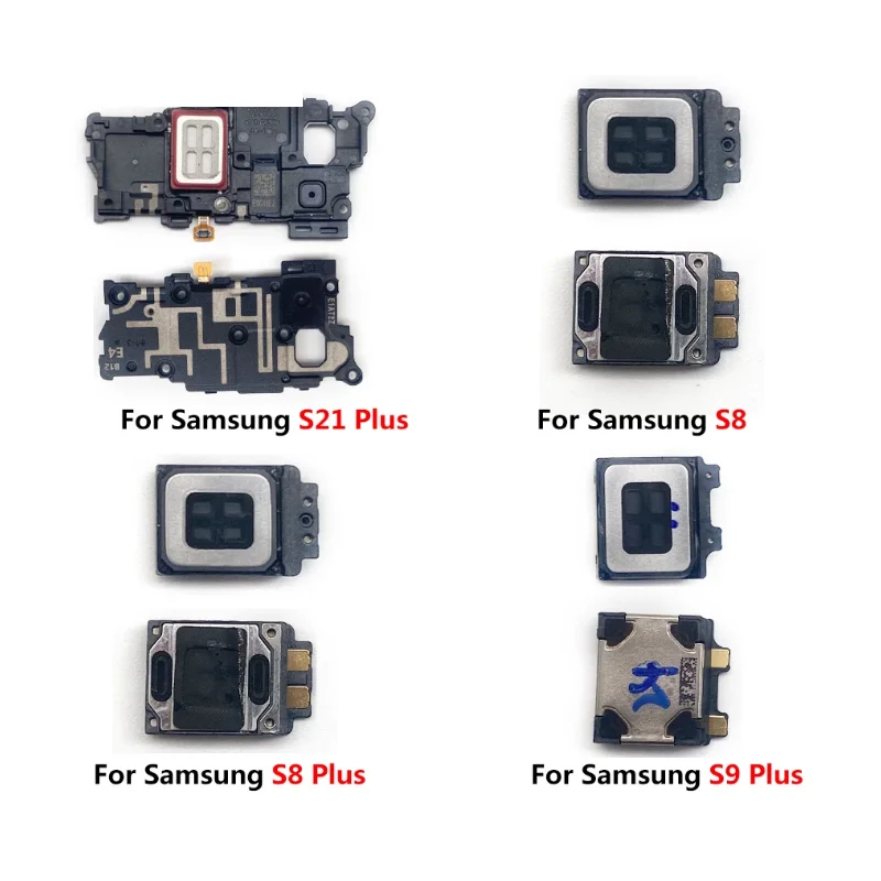 Ear Speaker For Samsung Galaxy S8 S9 S10 S10e S20 S21 Plus Ultra Fe Earpiece Earspeaker Flex Cable Replacement Parts