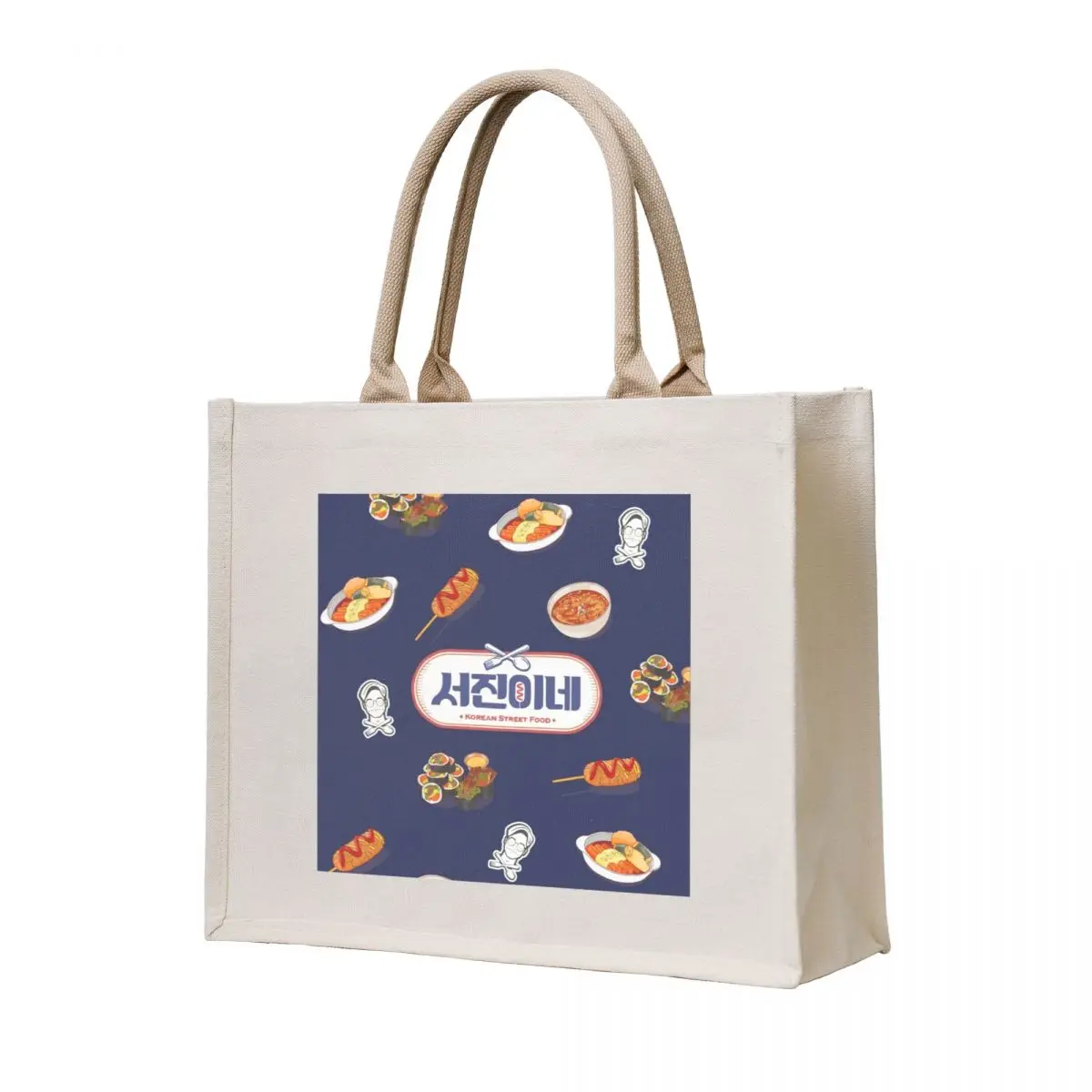 

Jinny's Kitchen Phone Case - Navy Tote Bag canvas tote bags large size bags Candy bags