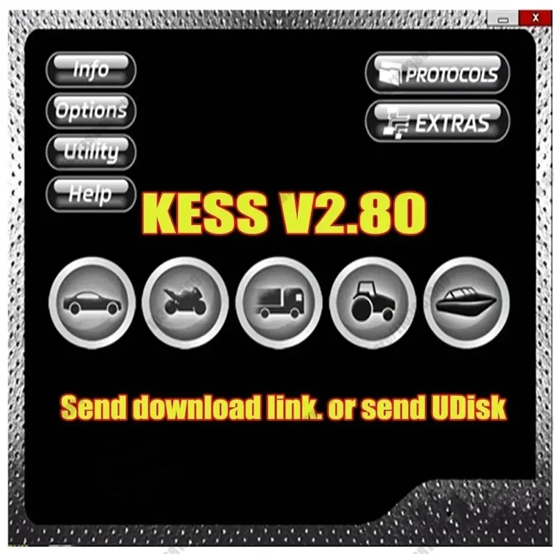 Ksuite 2.80 Newest software work with K E S S V2 V5.017 for Cars/Trucks/Bikes/Tractros optimized running speed improved wake up