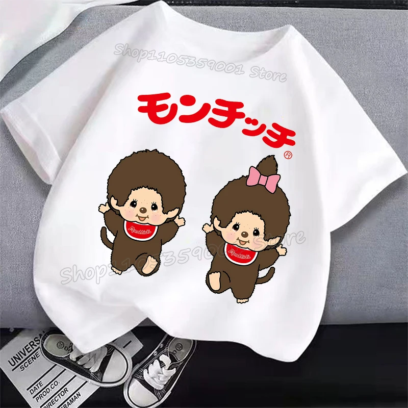 MONCHHICHI Short Sleeve T Shir - đánh giá và giá Summer Clothing Cartoon