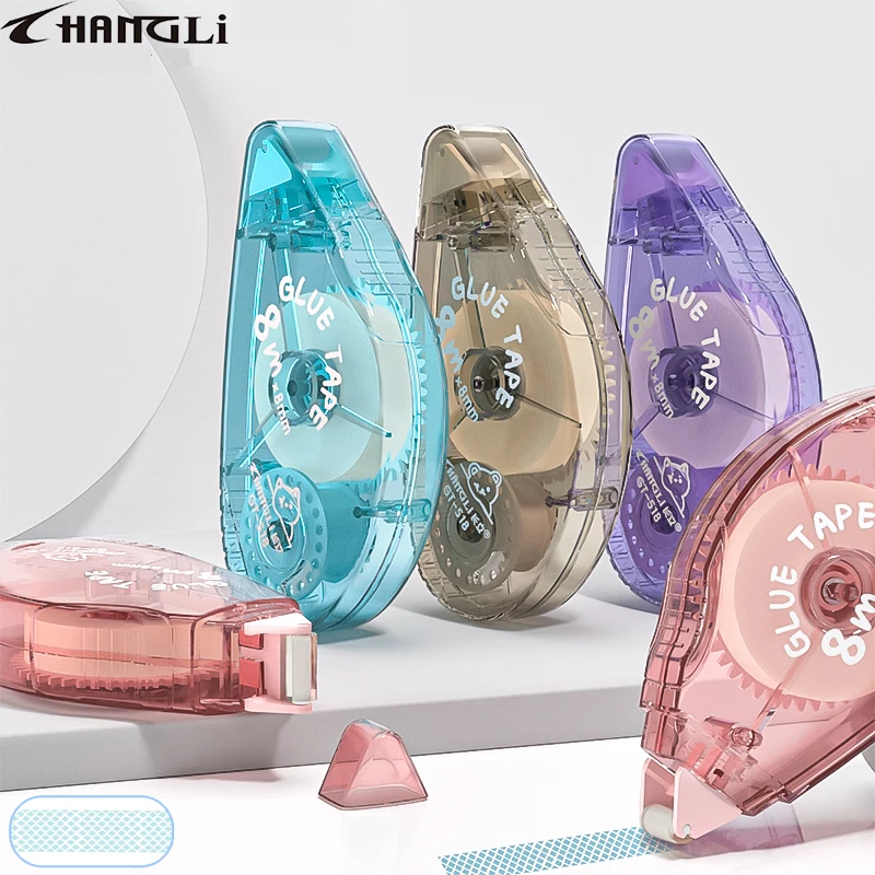 

8 штук двусторонней ленты роликового типа большой емкости - высокая вязкость, легко приклеивается, просто подряпина, удобная и быстрая, подходит для проектов ручной работы, альбомов для вырезок, школьных и офисных принадлежностей в качестве рекламы ручной