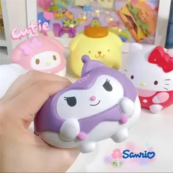 Sanrio Hellokitty Pinching müzik dekompresyon oyuncak mymi Mymelody Cinnamoroll sevimli yavaş Rebound Vent aksiyon figürleri oyuncaklar hediye